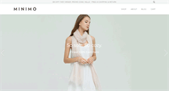 Desktop Screenshot of minimofashion.com